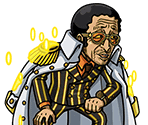 #4366 - Kizaru - Cloud-Splitting Light Sword - One Piece: Treasure Cruise