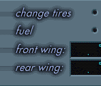 Pit Menu - Andretti Racing
