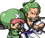 #3034 - Zorojuro & Chopperemon - Straw Hats Undercover - One Piece: Treasure Cruise