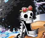 #3665 - Brook - Musician Playing at Sea - One Piece: Treasure Cruise