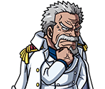 #1317 - Monkey D. Garp Navy HQ Vice Admiral - One Piece: Treasure Cruise