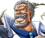 #1317 - Monkey D. Garp Navy HQ Vice Admiral - One Piece: Treasure Cruise
