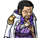 #1595 - Fujitora: Gravity Blade - Navy HQ Powerhouse - One Piece: Treasure Cruise
