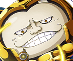#2105 - Mr. Tanaka - Golden Armor - One Piece: Treasure Cruise