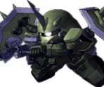 Zaku Phantom - SD Gundam G Generation World