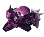 Zaku Warrior Live Version - SD Gundam G Generation World