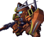 Gaia Gundam Waldfeld Custom - SD Gundam G Generation World