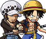#2533 - Luffy & Law - Those Who Destroy the Facade of Peace - One Piece: Treasure Cruise