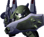 Blaze Zaku Warrior - SD Gundam G Generation Overworld