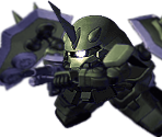 Zaku Phantom - SD Gundam G Generation Overworld