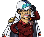 #3156 - Akainu - Uncompromised Determination and Justice - One Piece: Treasure Cruise