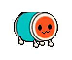 Don-Chan (128x128) - Taiko no Tatsujin (J2ME)