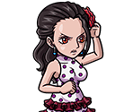 #1874 - Violet - Former Donquixote Pirate - One Piece: Treasure Cruise