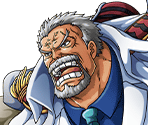 #1990 - Monkey D. Garp - Steadfast Vice Admiral - One Piece: Treasure Cruise