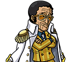 #2186 - Kizaru - Marineford at War: Admiral - One Piece: Treasure Cruise