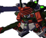 Verde Buster Gundam - SD Gundam G Generation Overworld