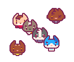 Cat Icons HUD - Super Cat Tales: PAWS