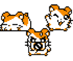 Blahh, Goodgo, Hushie - Hamtaro: Ham-Hams Unite