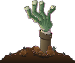 Zombie Hand - Plants vs. Zombies: The Last Stand