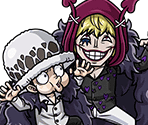 #3740 - Corazon & Law: Secret Day-Off - Creepy Night Halloween - One Piece: Treasure Cruise