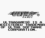 Ultra Startup Screen (USA) - Ultra Golf / Konami Golf / Konamic Golf