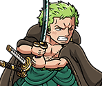 #4090 - Roronoa Zoro - Splitting the Warm Eddy - One Piece: Treasure Cruise