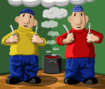 Company Logo & Splash Screen - Pat & Mat (Java)