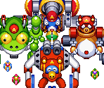 Stage 4 Enemies - Time Bokan Series: Bokan to Ippatsu! Doronbo (JPN)