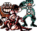Marjo, Warusa, & Grocky (Pokémon G/S/C-Style) - Time Bokan Customs