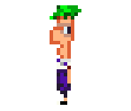 Ferb (Very Low-Res) - Phineas & Ferb: Battle the Robot King (J2ME)