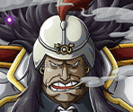 #1324 - Navy HQ Vice Admiral Onigumo Eight-Swords Style Fighter - One Piece: Treasure Cruise