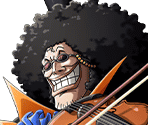 #1205 - Musical Swordsman Brook Rumbar Pirates - One Piece: Treasure Cruise