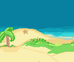 Hub/Beach Background - Nicktoons: Battle for Volcano Island