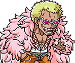 #4406 - Donquixote Doflamingo - Grinning for the New Warlord - One Piece: Treasure Cruise