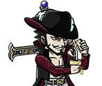 #3465 - Dracule Mihawk - Unreachable Strength - One Piece: Treasure Cruise