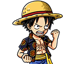 #1915 - Monkey D. Luffy - Enemy of the Gods - One Piece: Treasure Cruise