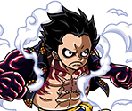 #1916 - Monkey D. Luffy: Gear Four - Enemy of the Gods - One Piece: Treasure Cruise