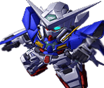 Gundam Exia - SD Gundam G Generation Overworld