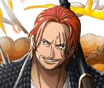 #0529 - Shanks - Black Clad Redhead - One Piece: Treasure Cruise