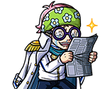 #2605 - Navy HQ Captain Coby - Weeping Guard - One Piece: Treasure Cruise