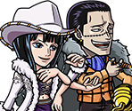 #2544 - Mr. 0 & Miss All Sunday - Rulers of the Desert - One Piece: Treasure Cruise