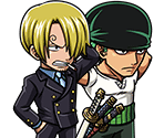 #2396 - Sanji & Zoro - Warriors with the Soul of an Emperor - One Piece: Treasure Cruise