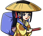 #3386 - Kikunojo - Akazaya Samurai - One Piece: Treasure Cruise