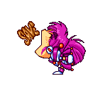 Save, Continue and Game Over Screen - Ginga Ojousama Densetsu Yuna 2: Eien no Princess (JPN)
