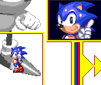 Sonic Blast Character Select (Sonic 3-Style) - Sonic the Hedgehog Customs