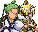#3511 - Zorojuro & Sangoro - One Piece: Treasure Cruise
