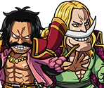 #3512 - Roger & Newgate - Confrontation of the Mighty - One Piece: Treasure Cruise