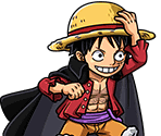 #3499 - Monkey D. Luffy - The One to Defeat the Dragon - One Piece: Treasure Cruise