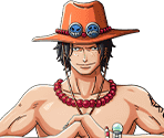 #1604 - Portgas D. Ace - Luffy's Brother - One Piece: Treasure Cruise