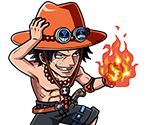 #1605 - Portgas D. Ace - Whitebeard's Son - One Piece: Treasure Cruise